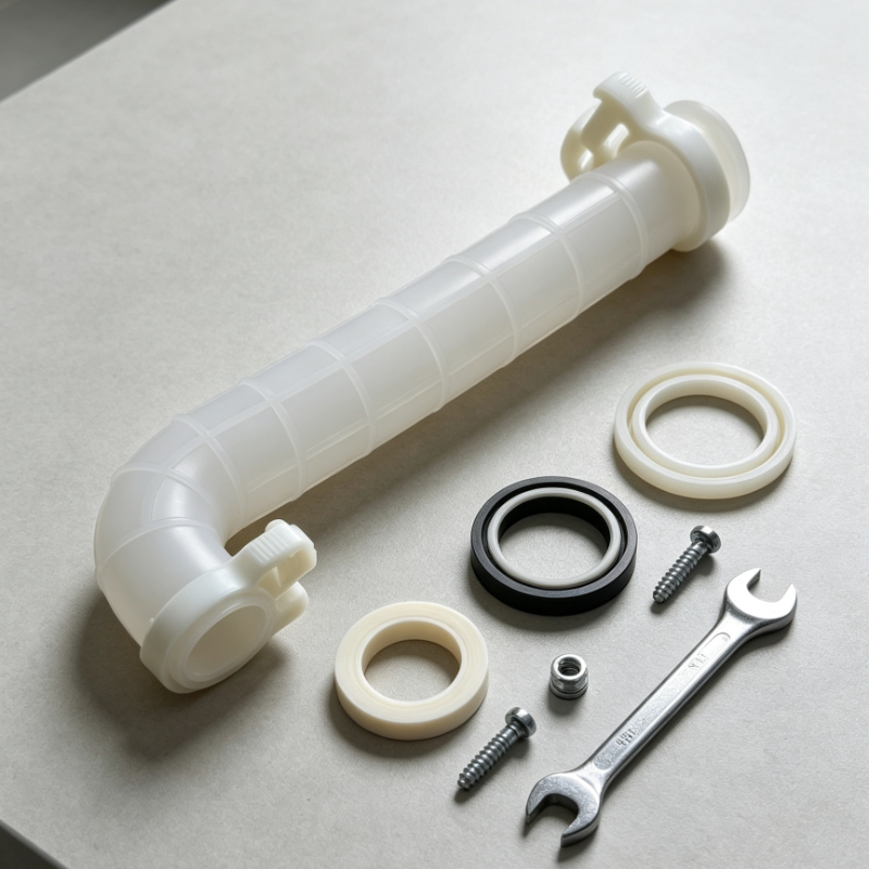 Jet Home Bathroom Accessories - ท่อส่งน้ำสำหรับสุขภัณฑ์อัจฉริยะ ท่อเชื่อมต่อปั๊มสุขภัณฑ์ PP ป้องกันการเสื่อมสภาพ ท่อส่งน้ำแบบพกพา ทนทาน