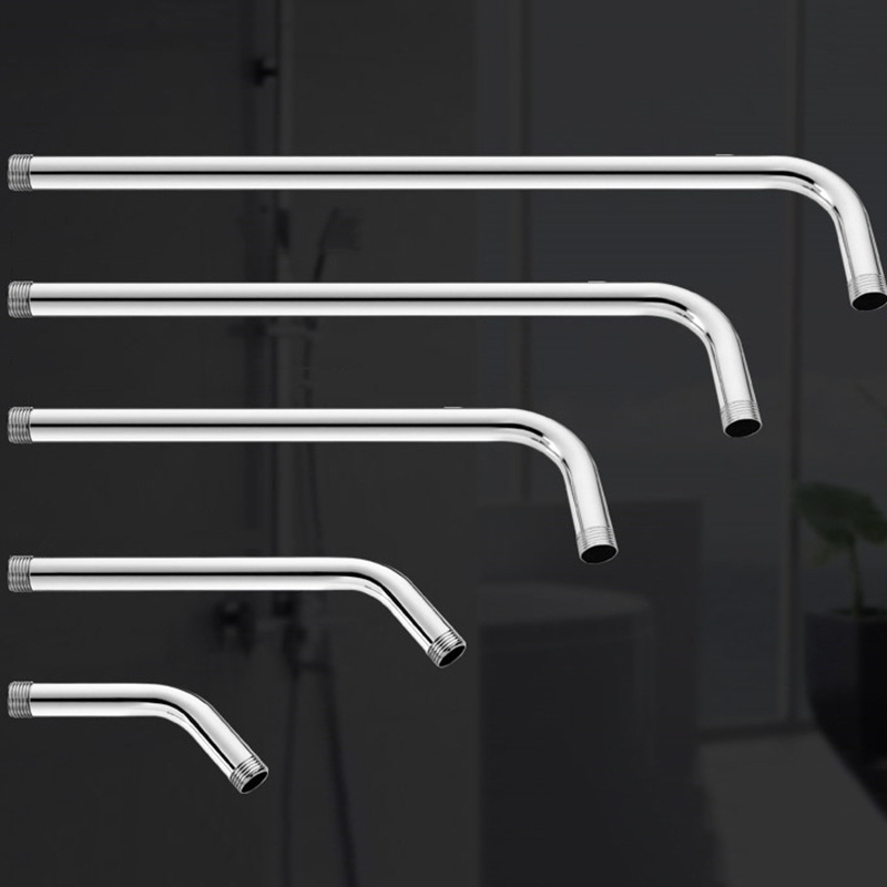 Jet Home Bathroom Accessories - 【JR】1 ชิ้น ท่อต่อหัวฝักบัวแบบติดผนัง ป้องกันสนิม ท่อสแตนเลส ขายึดแขนฝักบัว