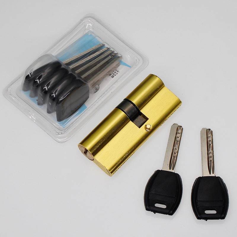 Home Bathroom Lock - จับประตูล็อคบ้านหลายขนาดล็อคพร้อมกุญแจห้องนอนห้องน้ําภายในประตูล็อคอุปกรณ์ฮาร์ดแวร์