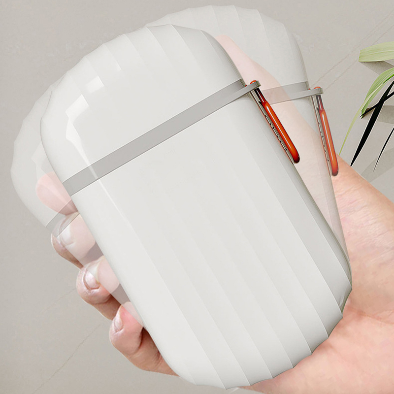 Jet Home Bathroom Accessories - จานใส่สบู่พร้อมช่องระบายน้ำอุปกรณ์อุปกรณ์ในห้องน้ำแบบพกพาสำหรับใส่กล่องเก็บอุปกรณ์สำหรับเดินทาง