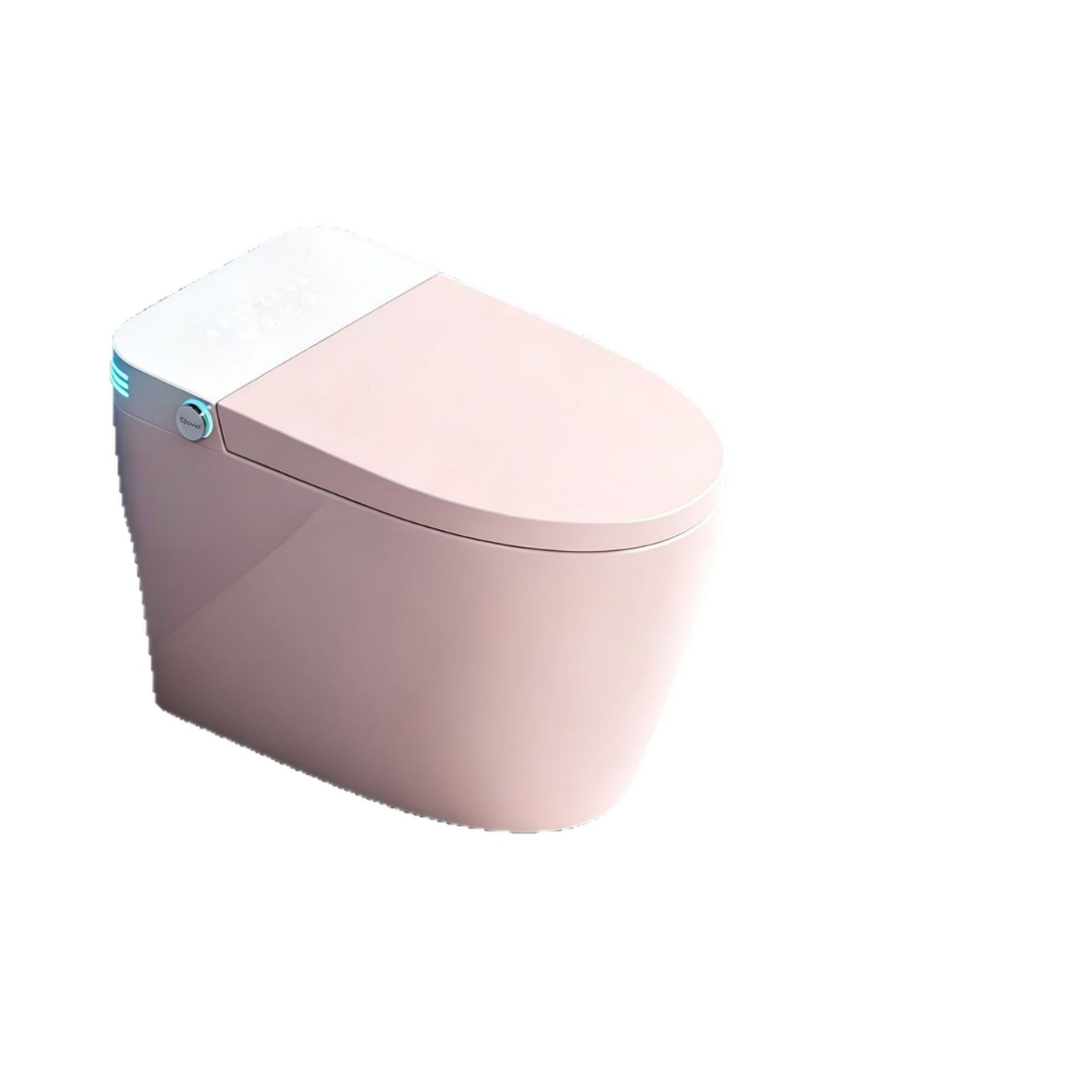 Home In Bathroom - สุขภัณฑ์อัจฉริยะ สีชมพู ออลอินวัน อัตโนมัติ ไม่มีข้อจำกัดแรงดันน้ำ ระบบชำระล้างแบบไซฟอน