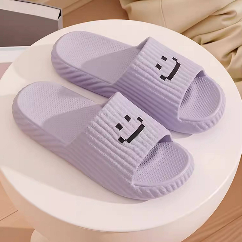 Home Bathroom Lights - รองเท้าแตะแบบหนาพื้นนุ่ม น่ารัก เรียบง่าย สำหรับผู้หญิง ปี 2026