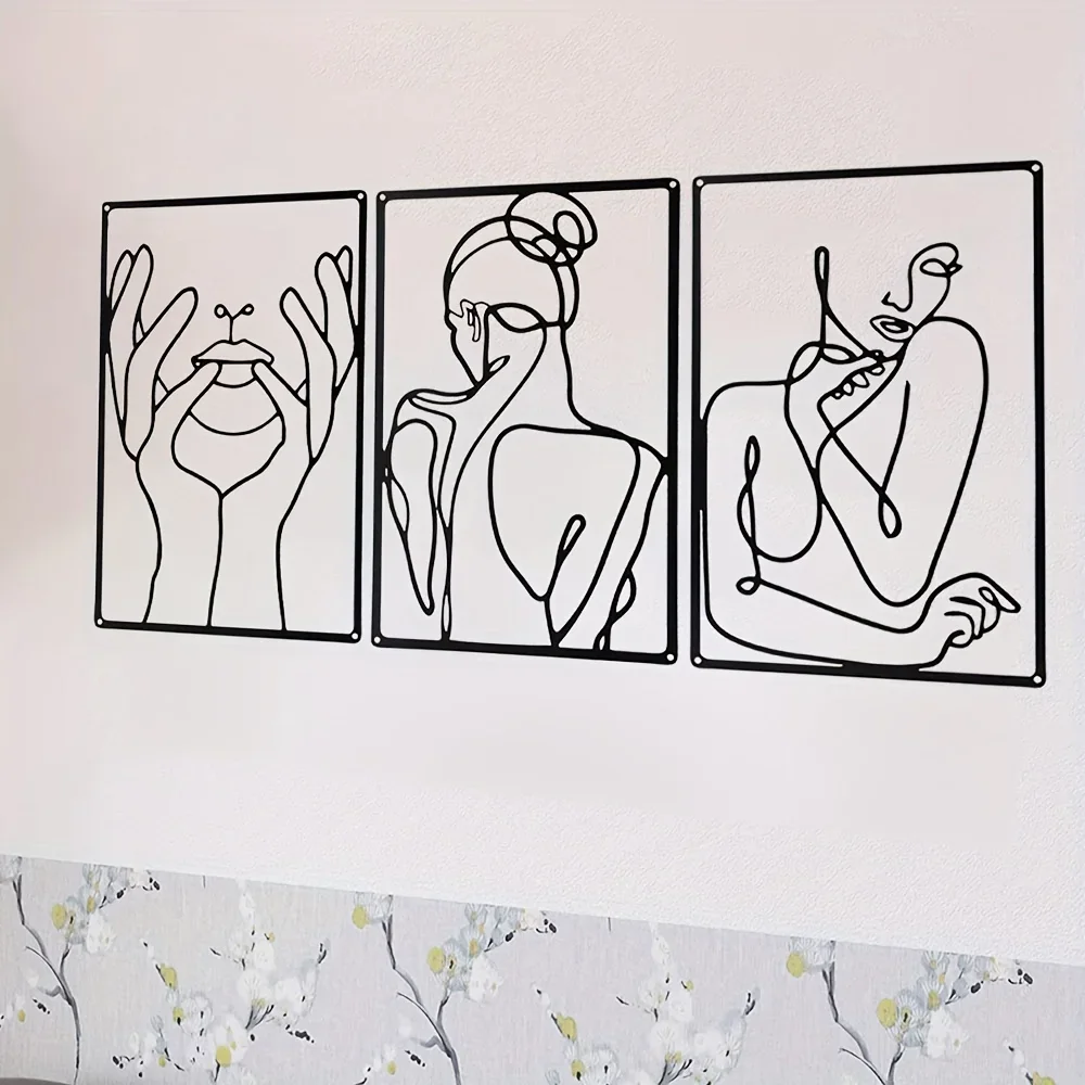 การตกแต่งลายเส้นที่สวยงาม3ชิ้น - Home Goods Bathroom บทวิจารณ์และราคา