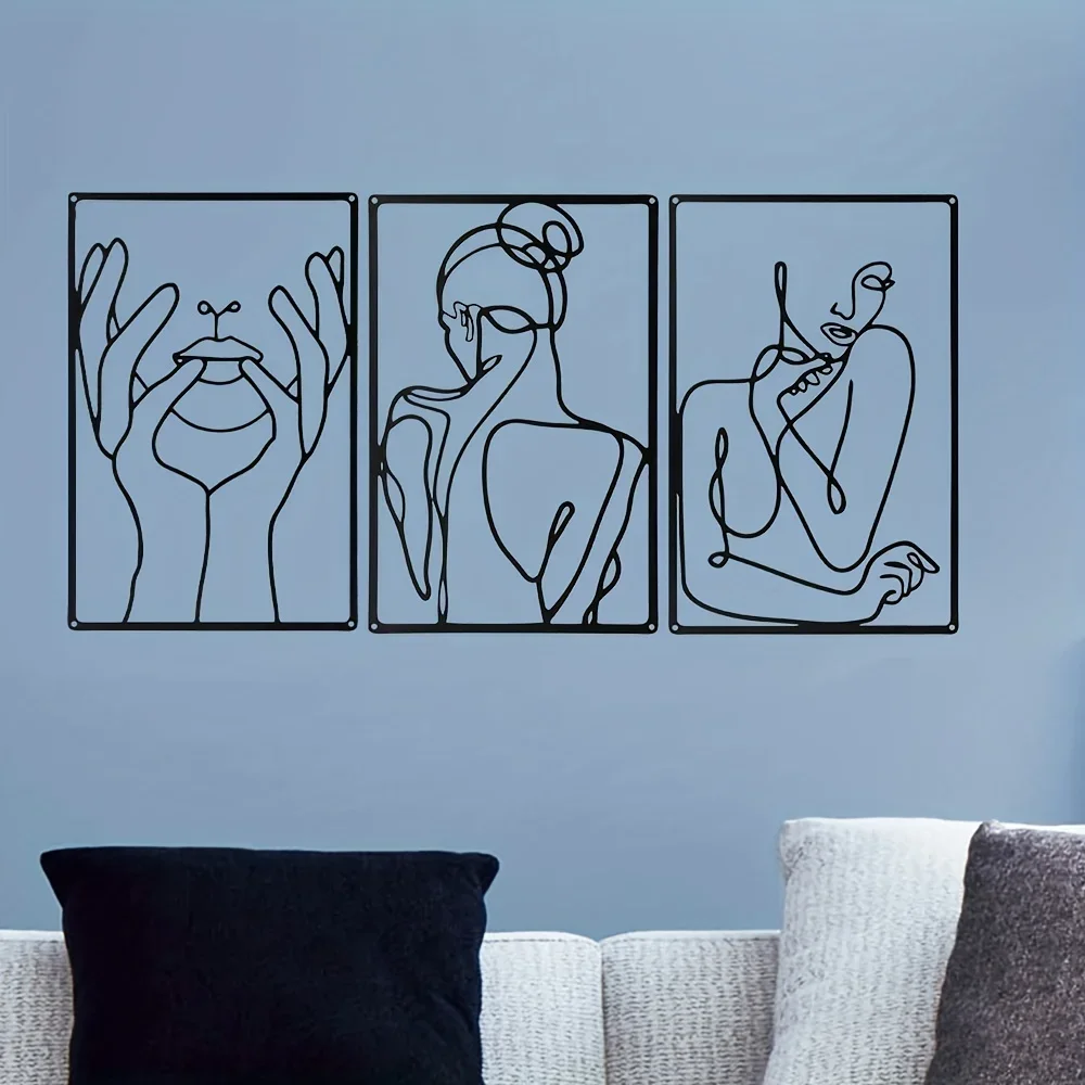 การตกแต่งลายเส้นที่สวยงาม3ชิ้น - Home Goods Bathroom บทวิจารณ์และราคา