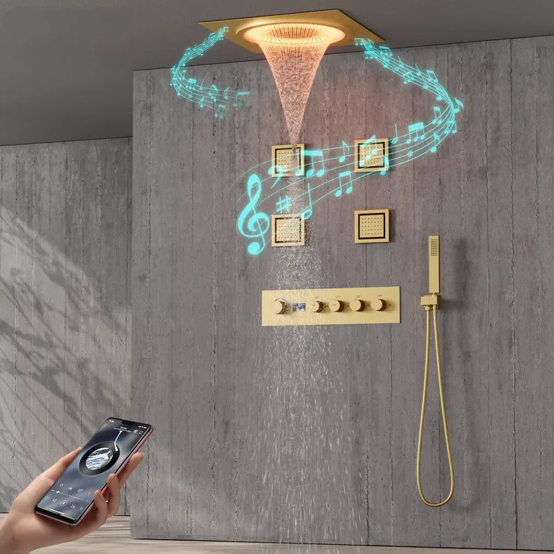 ชุดฝักบัว LED อัจฉริยะ พร้อมระ - Home In Bathroom บทวิจารณ์และราคา