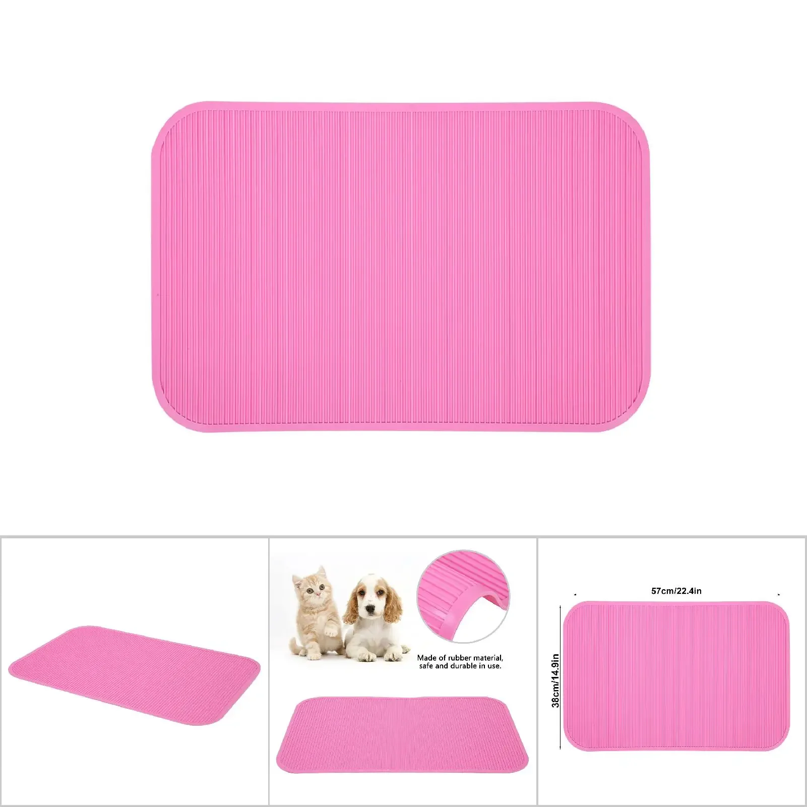 เสื่อยางกันลื่นสำหรับสัตว์เลี้ - Non Slip Bath Mat บทวิจารณ์และราคา