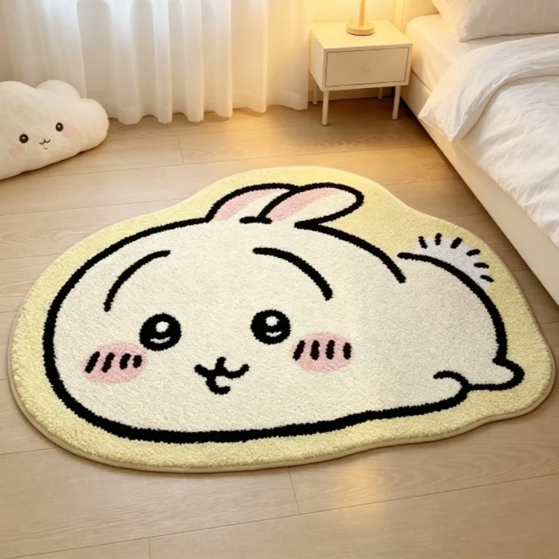 พรมการ์ตูน Chiikawa ลายอนิเมะ  - Home Goods Bathroom บทวิจารณ์และราคา