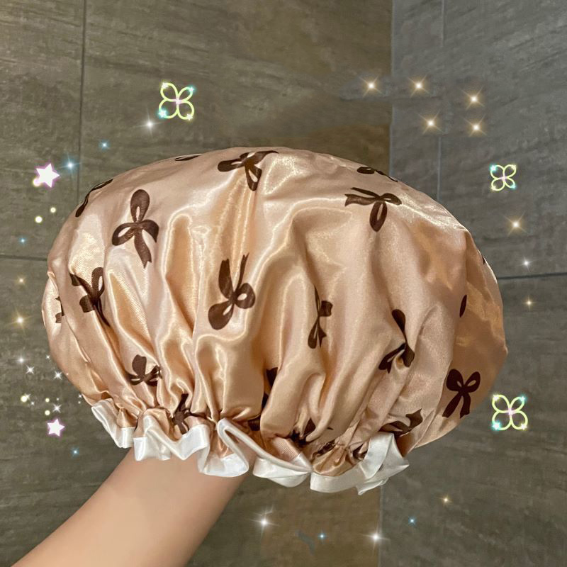 2/3/5 ชิ้น หมวกอาบน้ำกันน้ำสอง - Home Essentials Bathroom Accessories บทวิจารณ์และราคา