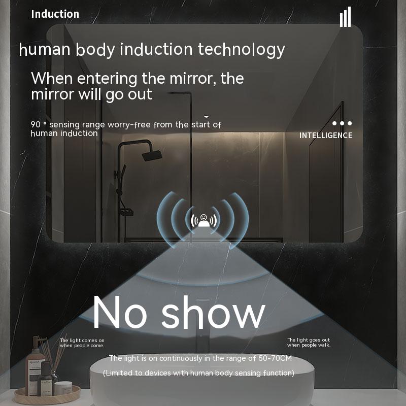 กระจกห้องน้ำ LED ทรงสี่เหลี่ยม - Bathroom Mirror Led บทวิจารณ์และราคา