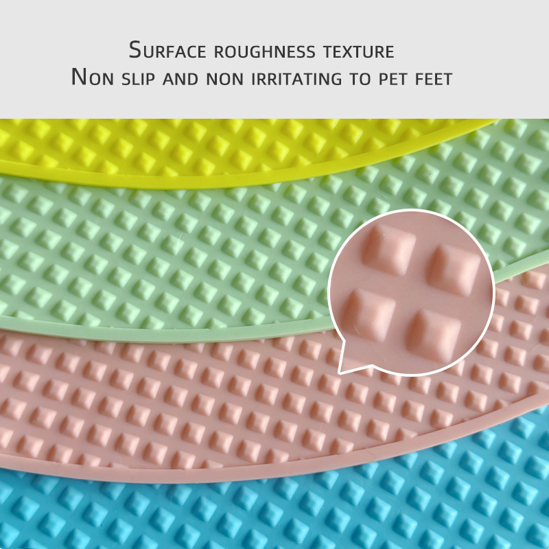 แผ่นรองอาบน้ำสุนัขซิลิโคนกันลื - Non Slip Bath Mat บทวิจารณ์และราคา