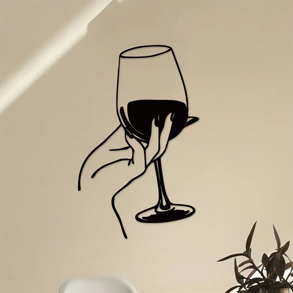 คนรักไวน์ Lady Hand Metal Wall - Home Goods Bathroom บทวิจารณ์และราคา