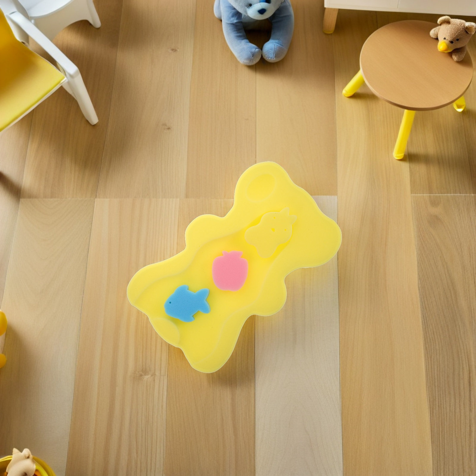 เบาะรองอาบน้ำเด็ก ฟองน้ำหนา ที - Non Slip Bath Mat บทวิจารณ์และราคา