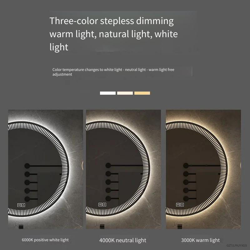กระจกห้องน้ำ LED ทรงกลมขนาด 80 - Bathroom Mirror Led บทวิจารณ์และราคา