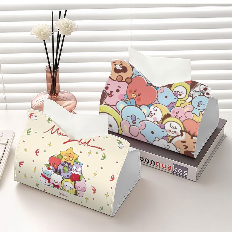 กล่องกระดาษเช็ดมือลาย BT21 รูป - Home Goods Bathroom บทวิจารณ์และราคา