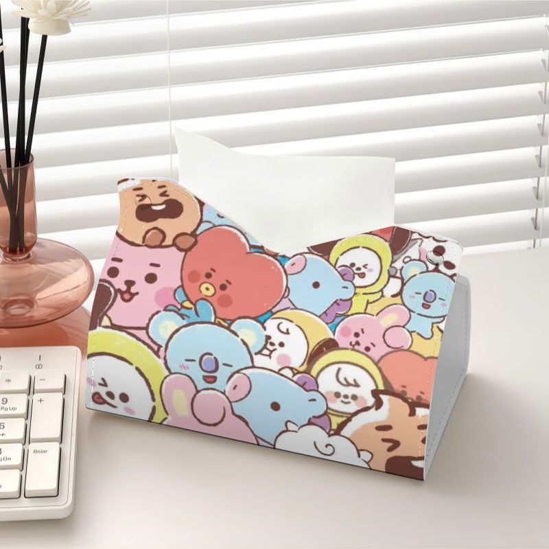 กล่องกระดาษเช็ดมือลาย BT21 รูป - Home Goods Bathroom บทวิจารณ์และราคา