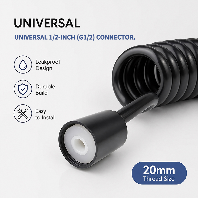 สายฉีดชำระแบบยืดหดได้ 2 เมตร พ - Home Bathroom Plumbing บทวิจารณ์และราคา
