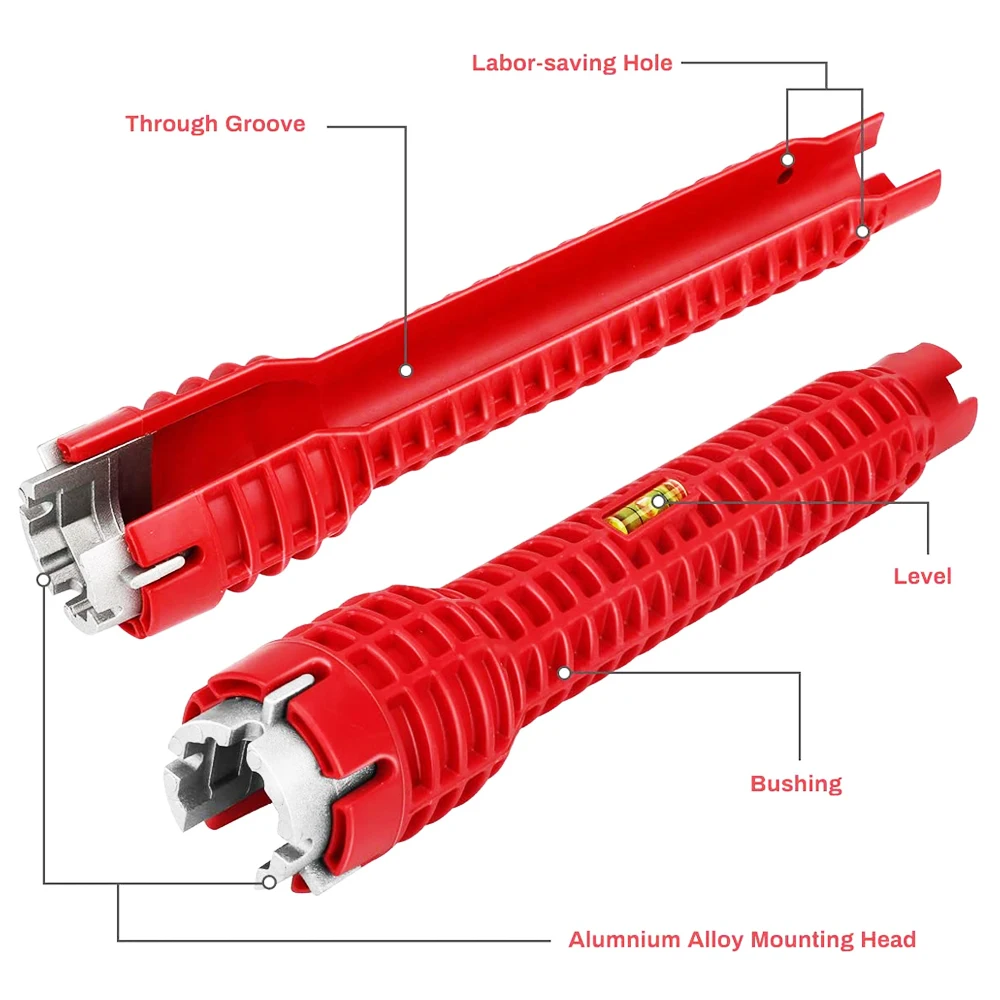 ประแจหัวก๊อกอ่างล้างหน้าเครื่อ - Home Bathroom Plumbing บทวิจารณ์และราคา