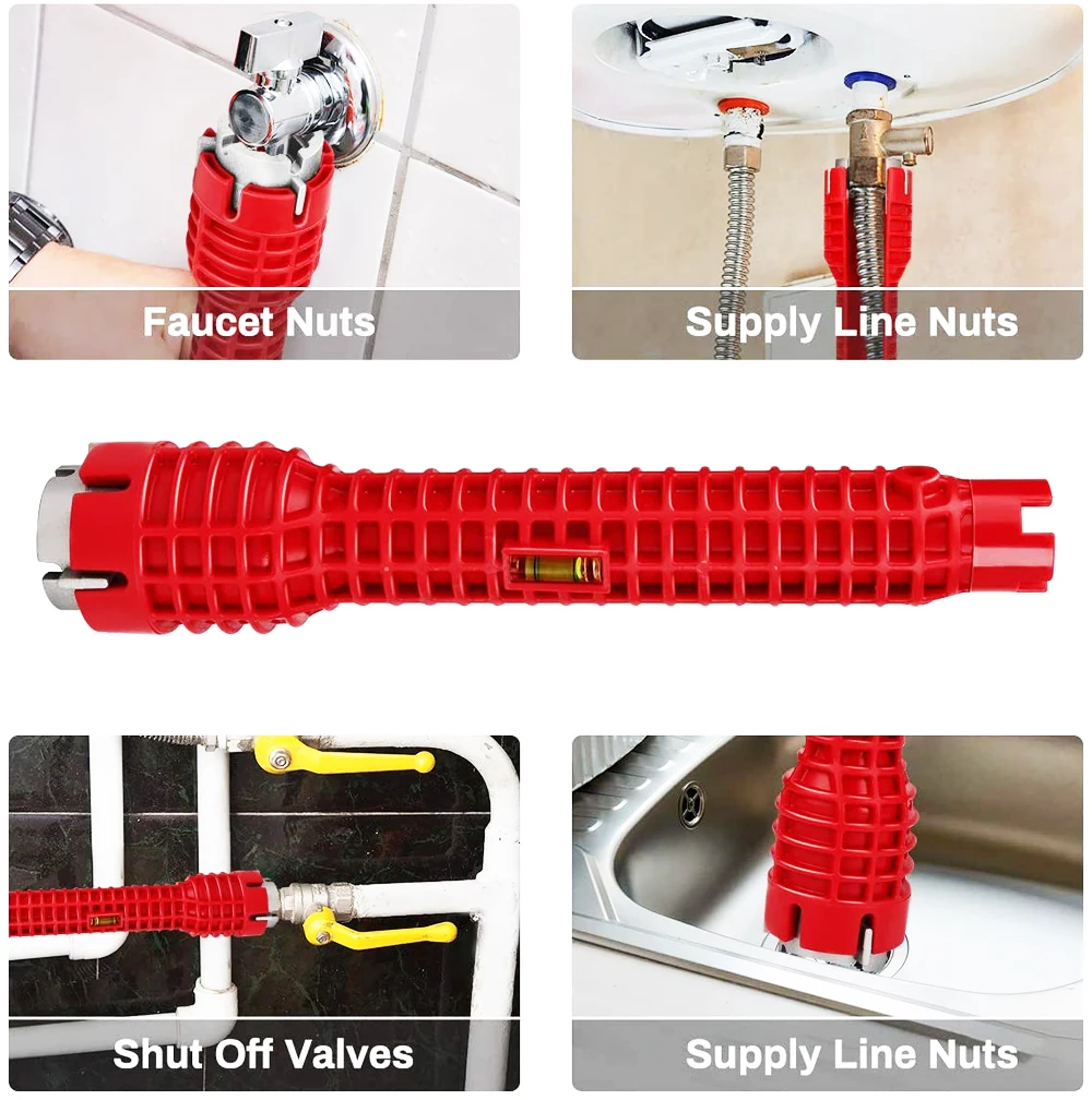 ประแจหัวก๊อกอ่างล้างหน้าเครื่อ - Home Bathroom Plumbing บทวิจารณ์และราคา