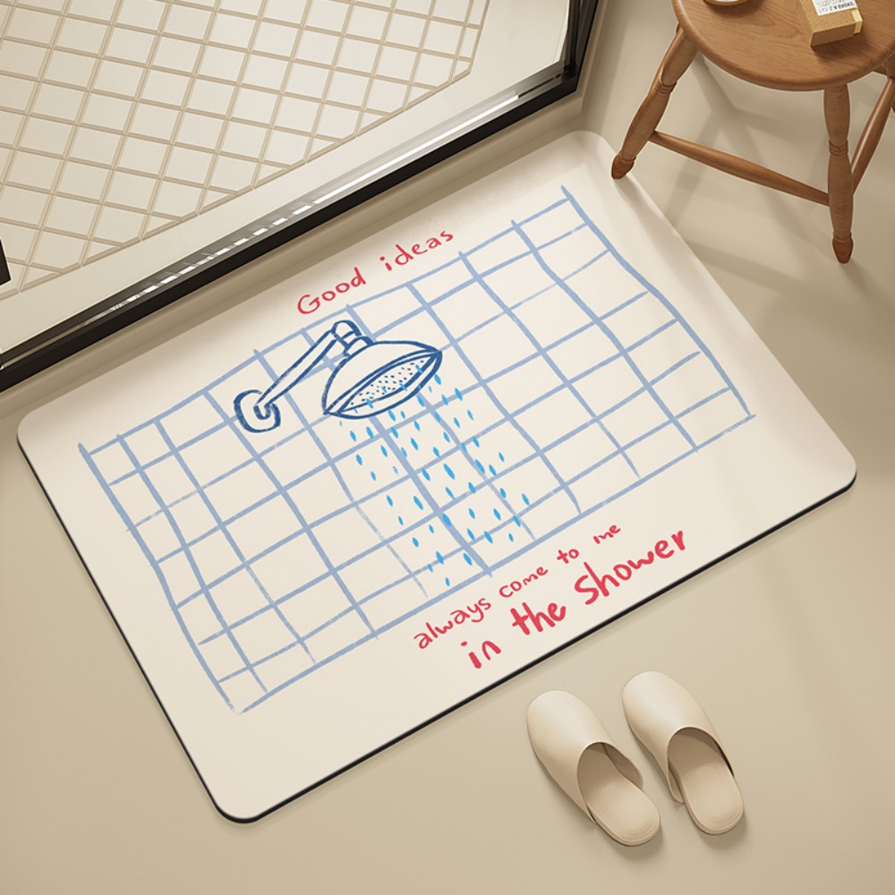 VIKAMA ห้องน้ำกระเบื้องเสื่ออา - Home Goods Bathroom Mats บทวิจารณ์และราคา