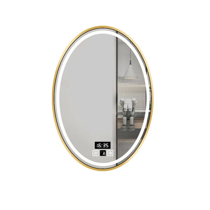 กระจกห้องน้ำ LED รูปวงรีขนาด 2 - Bathroom Mirror Led บทวิจารณ์และราคา