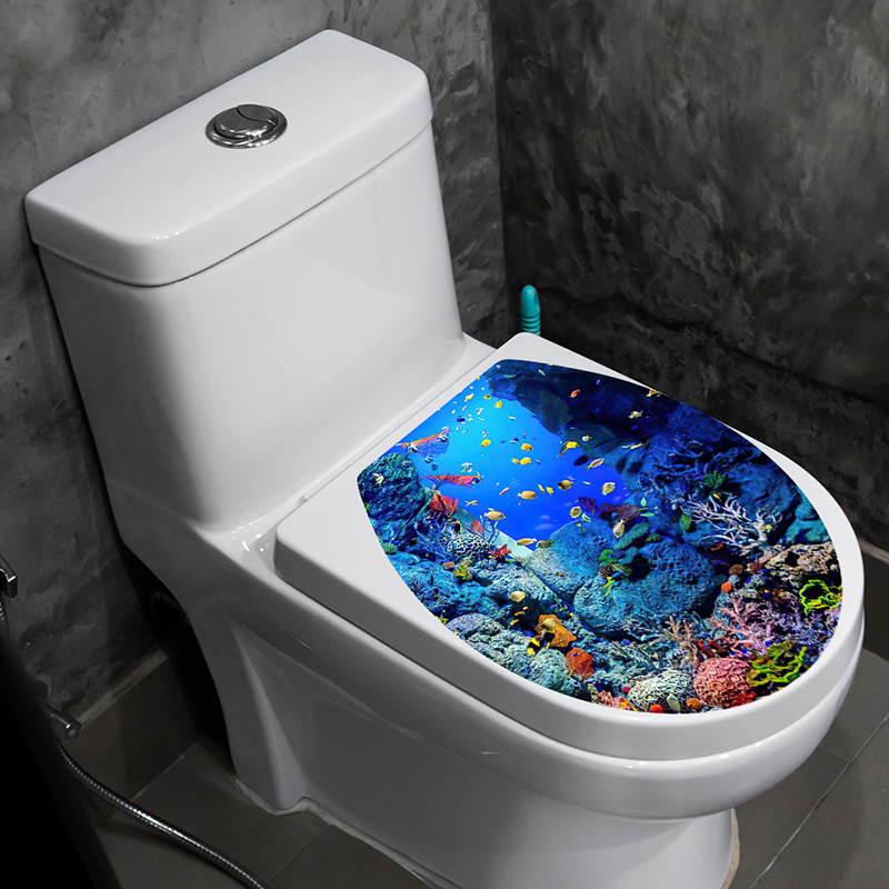สติกเกอร์ติดผนังฝาชักโครกแบบ3ม - Jet Home Bathroom Accessories บทวิจารณ์และราคา
