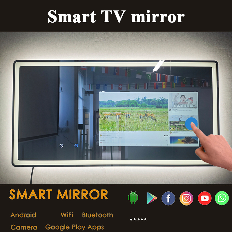 กระจกห้องน้ำรูปทรงสี่เหลี่ยมผื - Bathroom Mirror Led บทวิจารณ์และราคา