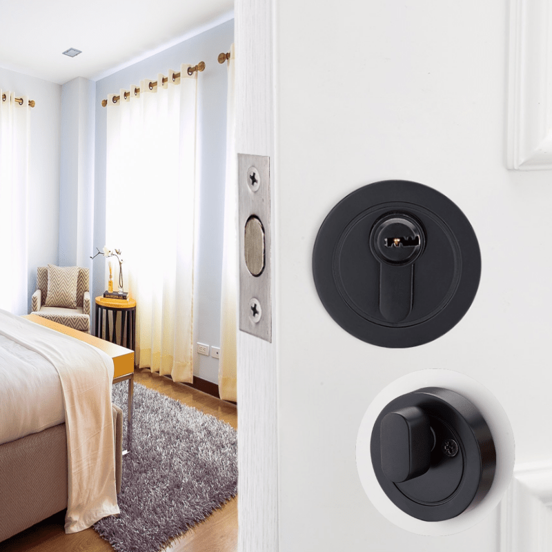 Kunci pintu kamar ล็อควงกลมกัน - Home Bathroom Lock บทวิจารณ์และราคา