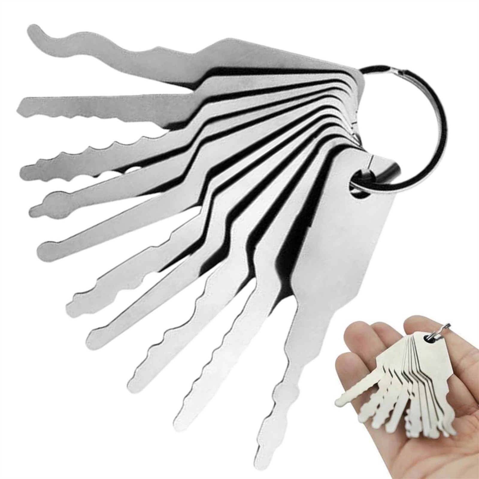10 ชิ้น/ล็อต Uncut Key ช่องว่า - Home Bathroom Lock บทวิจารณ์และราคา