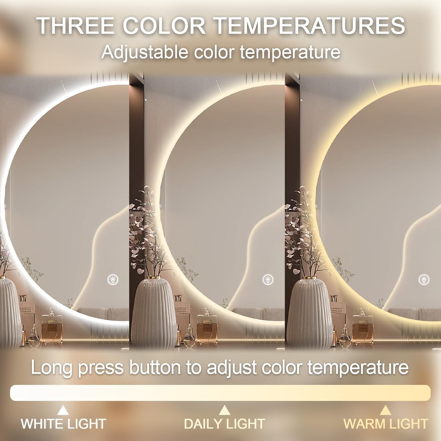 กระจกห้องน้ำ LED หรูหรา พร้อมส - Bathroom Mirror Led บทวิจารณ์และราคา