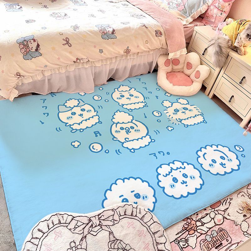 พรมขนแกะเทียมลายการ์ตูนน่ารัก  - Home Goods Bathroom Mats บทวิจารณ์และราคา