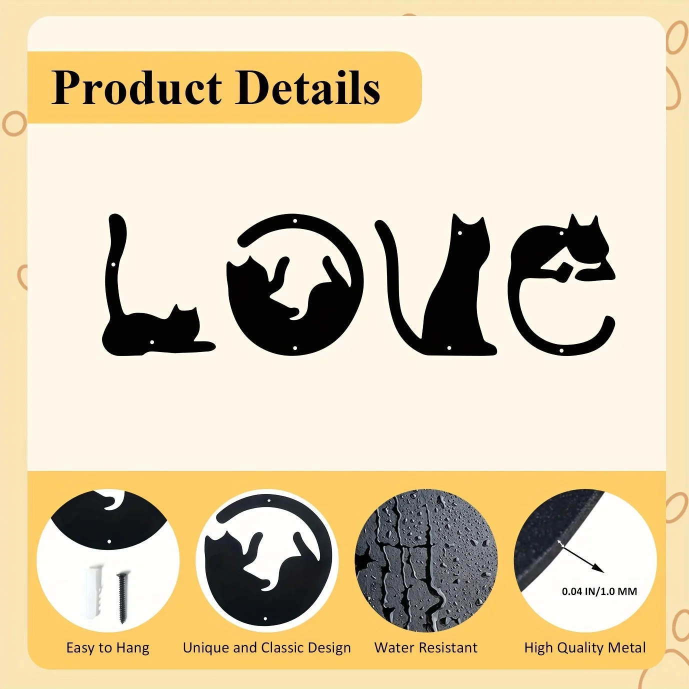 Helloyoung ตกแต่งผนังโลหะแมวน่ - Home Goods Bathroom บทวิจารณ์และราคา