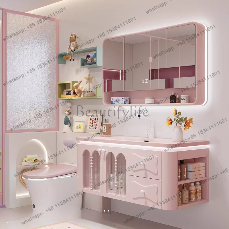 ตู้ลิ้นชักไม้ YJ สำหรับห้องน้ำ - Home Bathroom Vanity Combo บทวิจารณ์และราคา