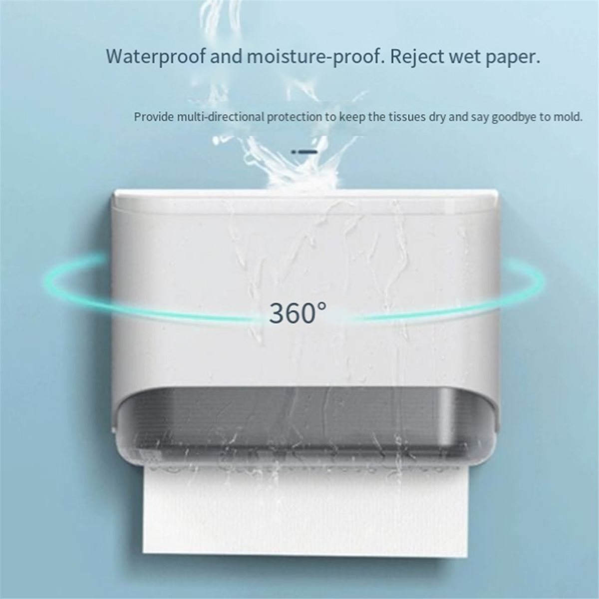 ที่ใส่กระดาษทิชชูแบบติดผนัง, ก - Home Bathroom Paper Towel Dispenser บทวิจารณ์และราคา