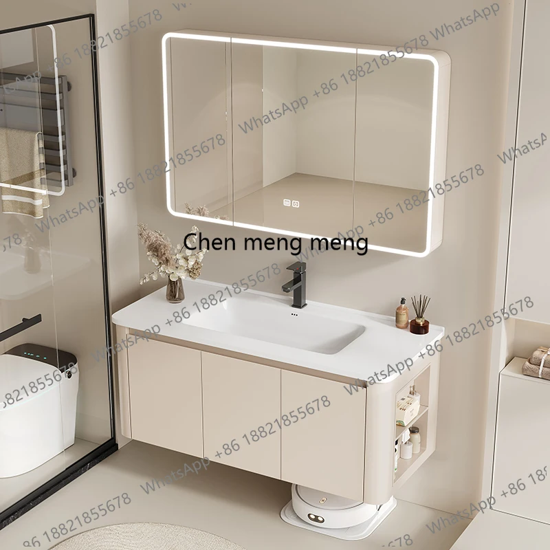 ตู้เก็บของในห้องน้ำพร้อมไฟ LED - Home Bathroom Vanity Combo บทวิจารณ์และราคา