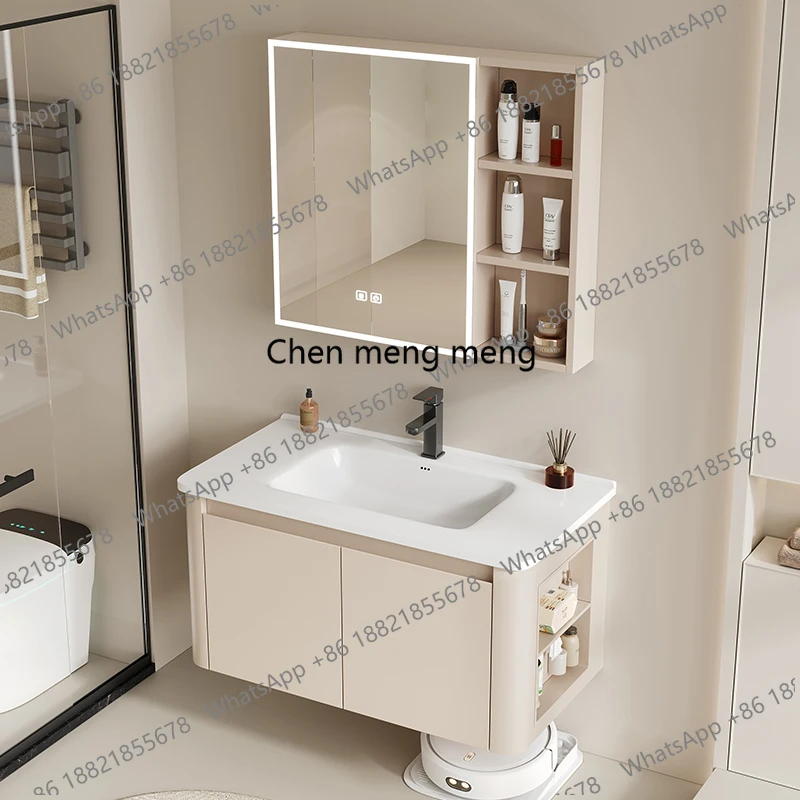 ตู้เก็บของในห้องน้ำพร้อมไฟ LED - Home Bathroom Vanity Combo บทวิจารณ์และราคา