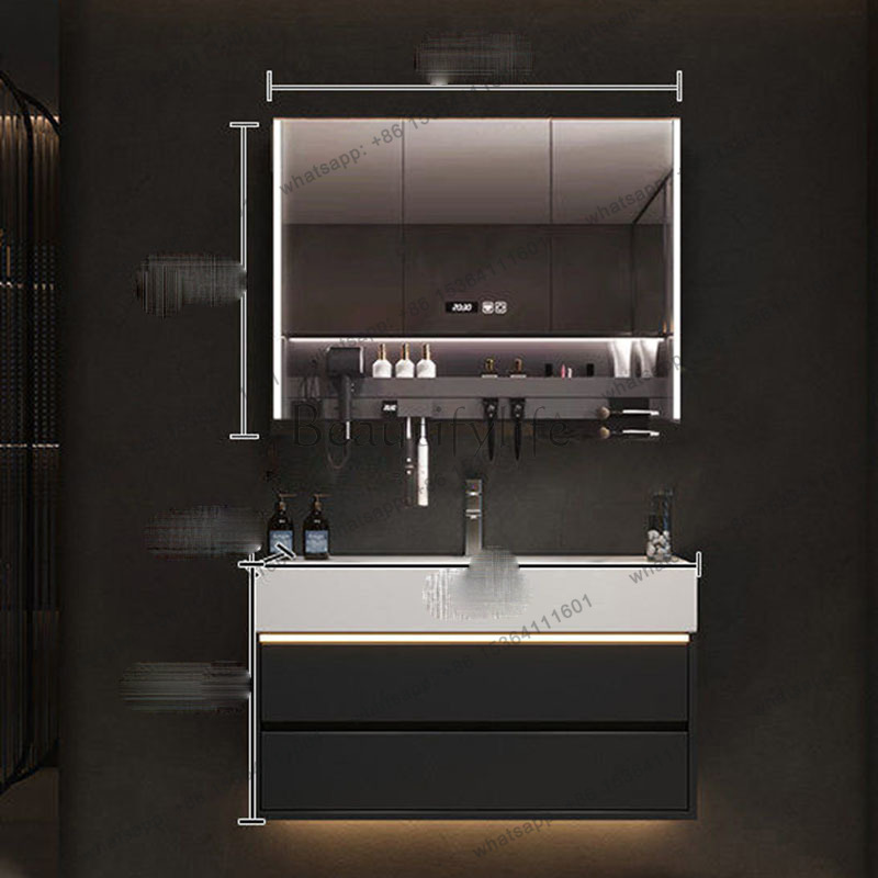 ตู้ลิ้นชักหรูหรา YJ สำหรับจัดเ - Home Bathroom Vanity Combo บทวิจารณ์และราคา