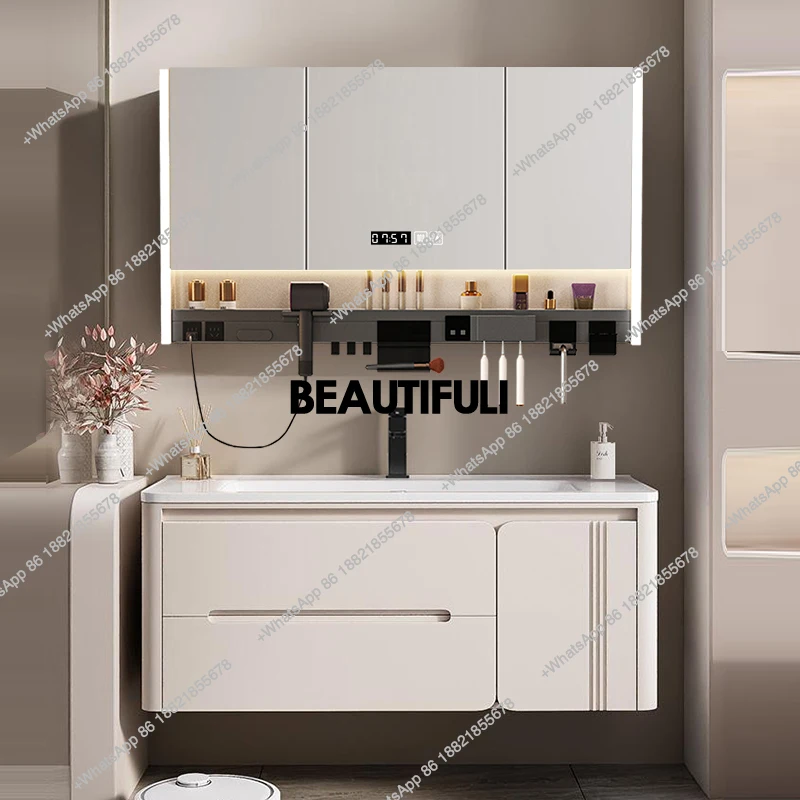 ตู้เก็บของในห้องน้ำแบบติดผนัง  - Home Bathroom Vanity Combo บทวิจารณ์และราคา