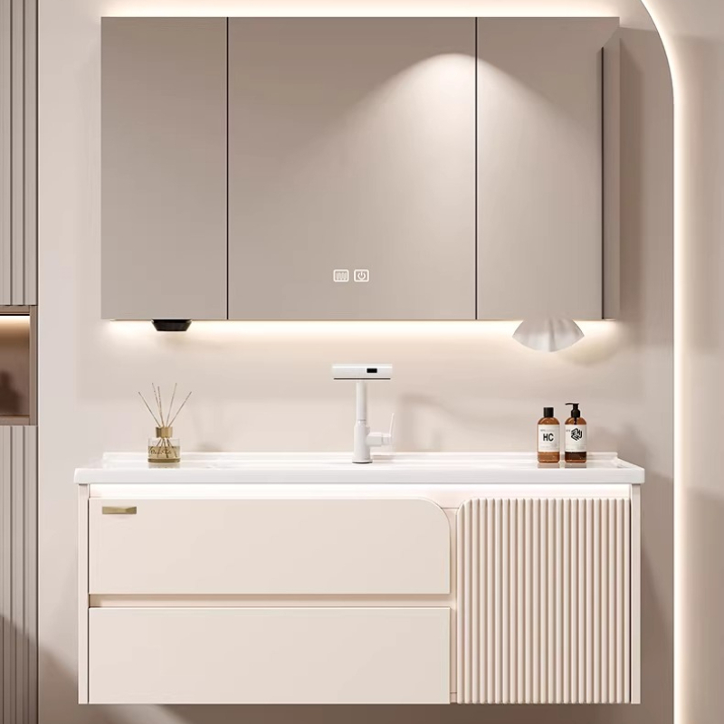 # ตู้ห้องน้ำเซรามิกแบบรวมอ่างล - Home Bathroom Vanity Combo บทวิจารณ์และราคา