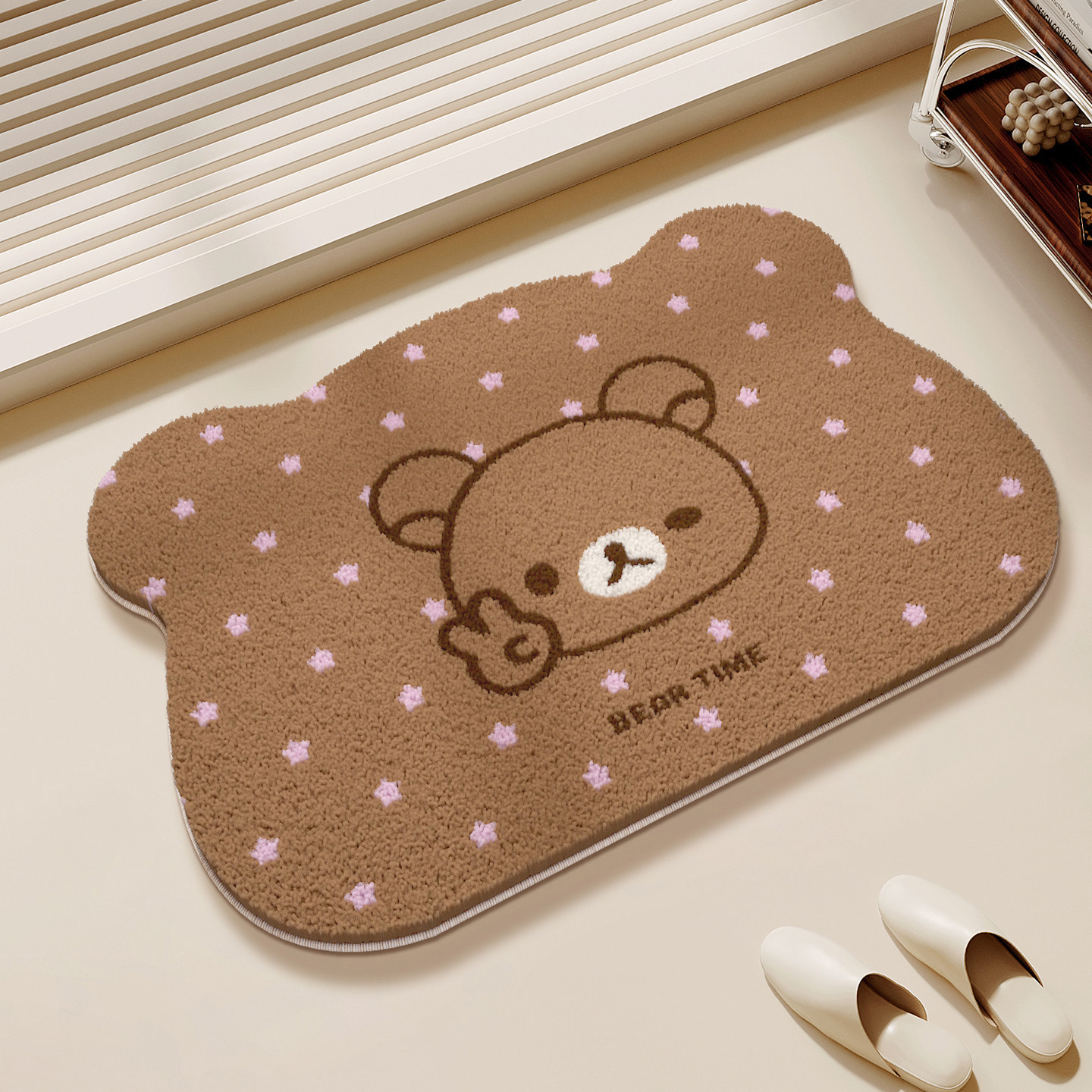 พรมปูพื้นรูปหมีริลัคคุมะจากญี่ - Non Slip Bath Mat บทวิจารณ์และราคา