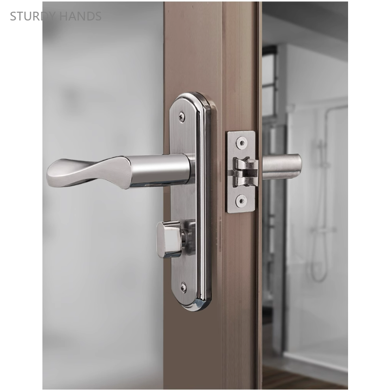 กุญแจล็อคประตูห้องน้ำทำจากสเตน - Home Bathroom Lock บทวิจารณ์และราคา